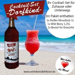 Wir lieben die Mosel Cocktail-Set  Punsch & Wild Berry Eiskalt genießen